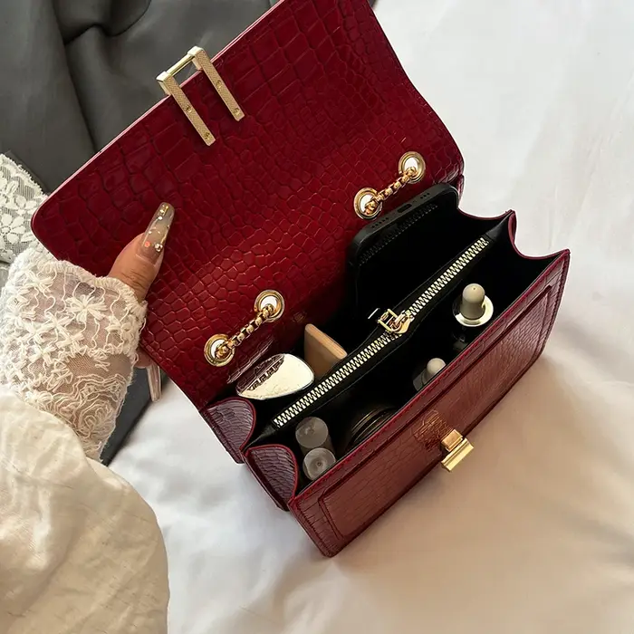 Marque chaîne épaule aisselle sac à main concepteur copie sac de luxe de haute qualité en cuir PU dames sac