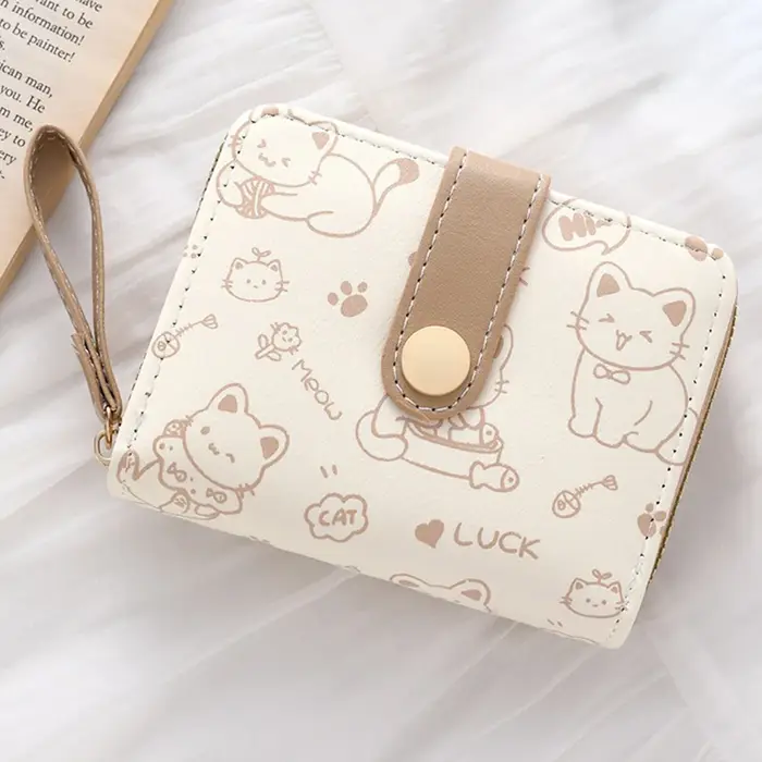 Portefeuilles chat mignon pour femmes