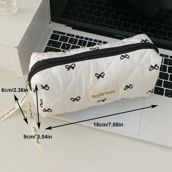 Mode cerise fourre-tout femmes sac de maquillage Portable mignon dames cosmétique toilette pochette