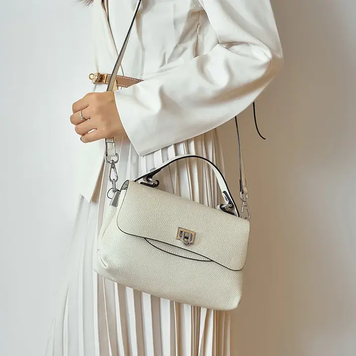 Zency femmes véritable haut en cuir-poignée sac enveloppe sacs de luxe concepteur épaule sac à main