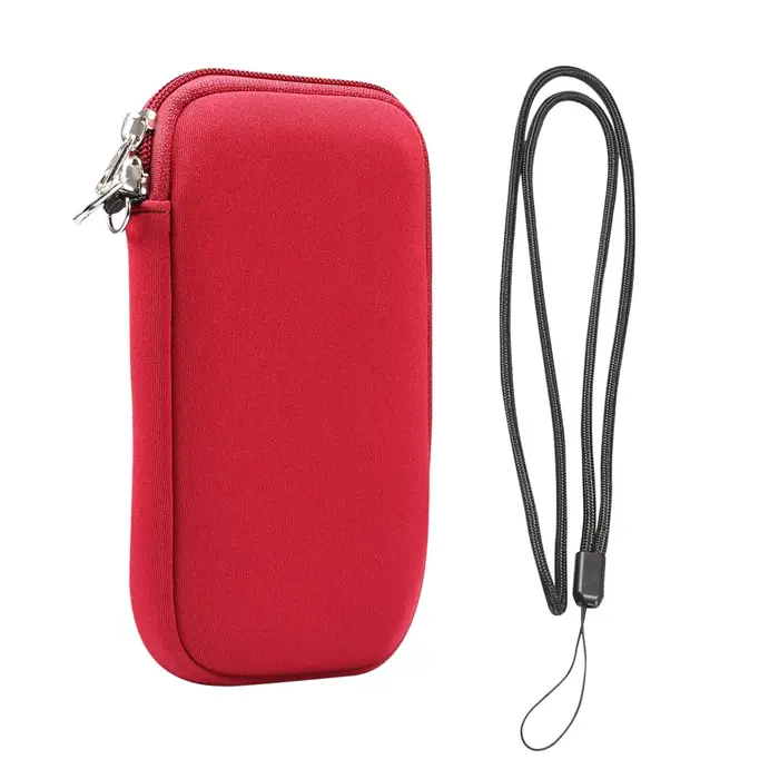 Sac universel en néoprène à fermeture éclair pour téléphone portable, pour iPhone 16 15 14 13 Pro Ma