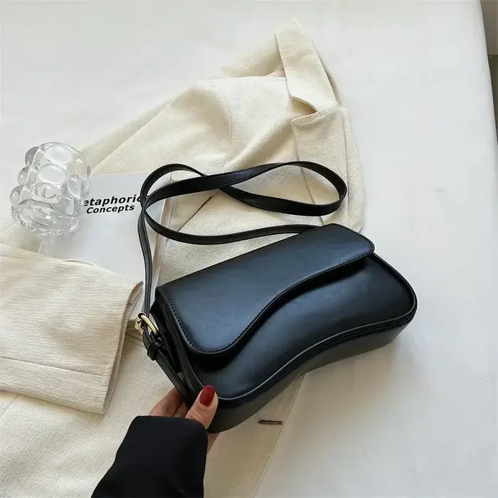 Sacs à bandoulière Vintage en cuir pour femmes