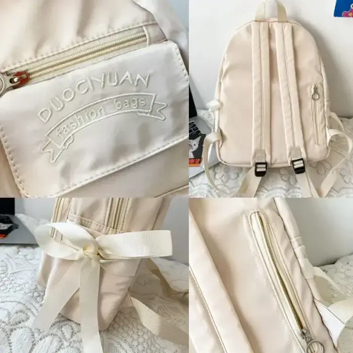 2025 mode sac à dos toile femmes sac à dos antivol sacs à bandoulière nouveau sac d'école pour adolescente filles école sac à dos femme