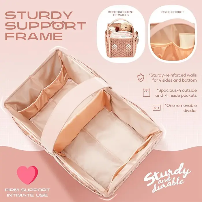 Nouveau sac de rangement pour couches imperméable grande capacité