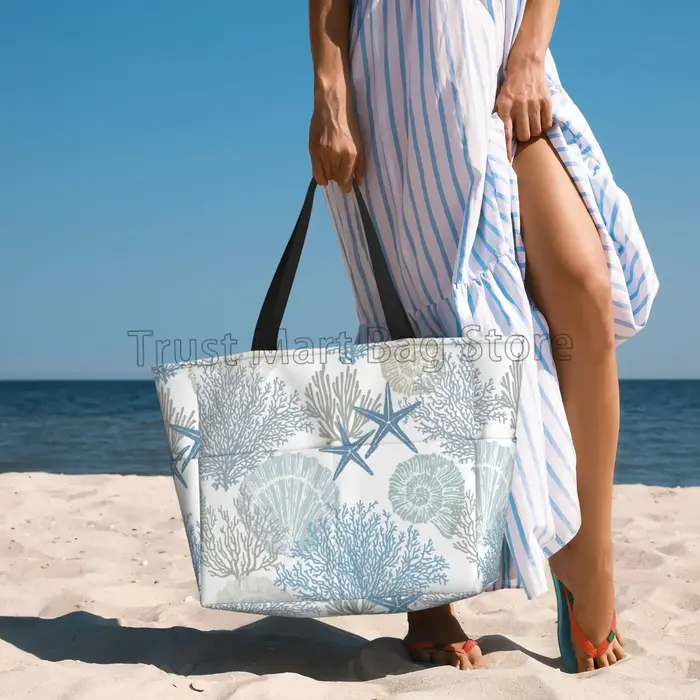 Grand sac de plage étanche pour femme