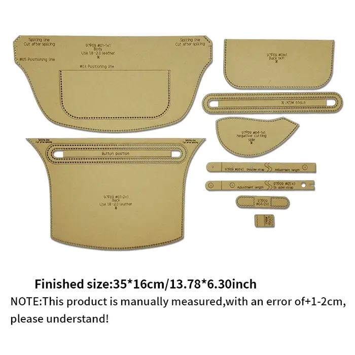 Sac de poitrine en cuir fait à la main