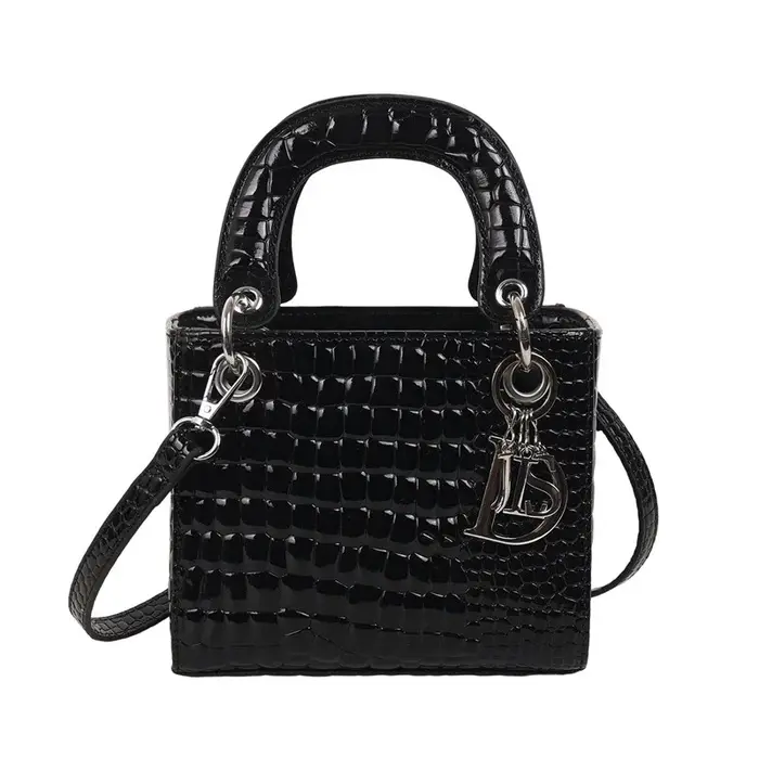 Sac à bandoulière élégant en cuir pour femme, sac à main de luxe de créateur, sac fourre-tout classi