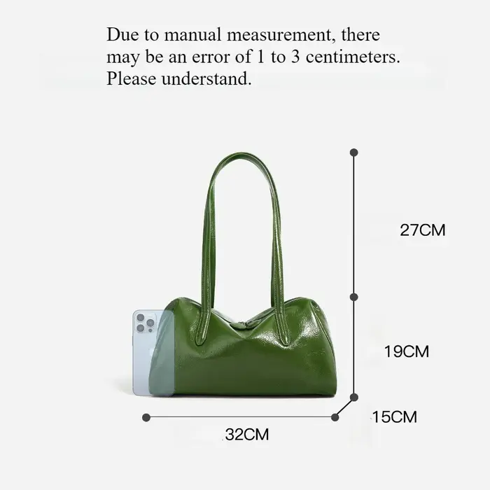 Motingsome-Sac à main en cuir de vachette vintage pour femme