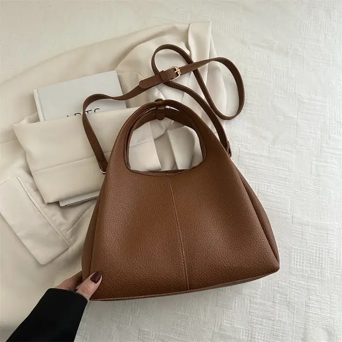 Sacs à main en cuir souple grande capacité pour femmes