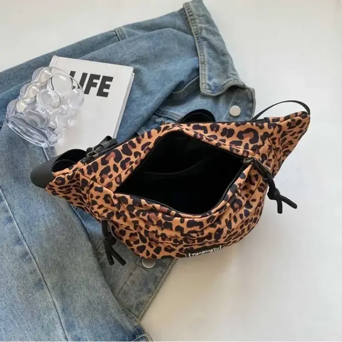 Vintage léopard imprimé Fanny Packs pour femmes mode zèbre rayure taille sac Portable femme