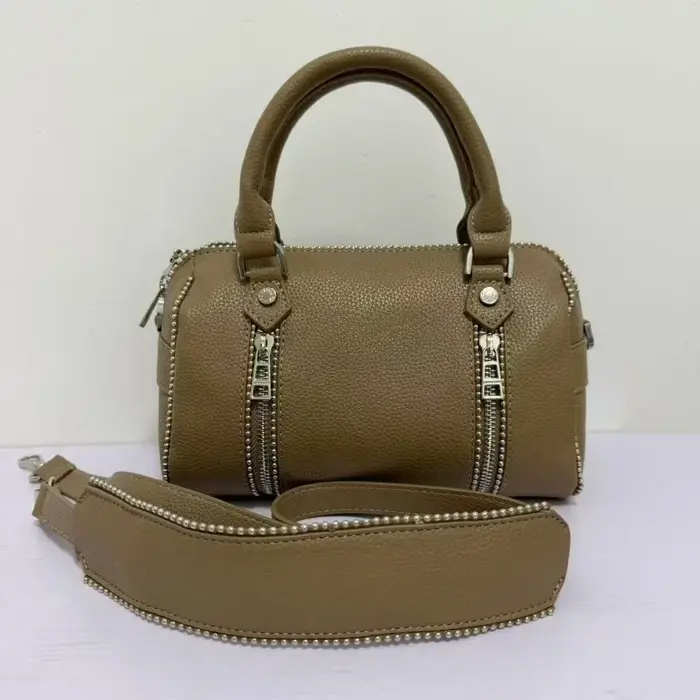 Sac à main noir tendance pour femme, grande capacité, en cuir PU, sac à bandoulière au design luxueu