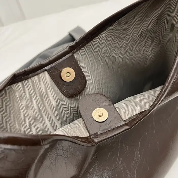 Sac rouge de grande capacité pour femmes
