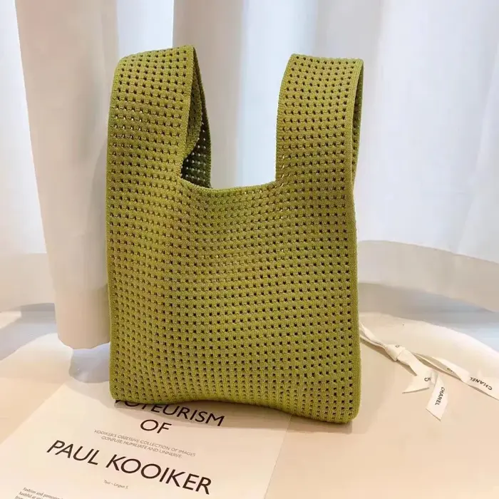 Sac à main tricoté à la main pour femmes