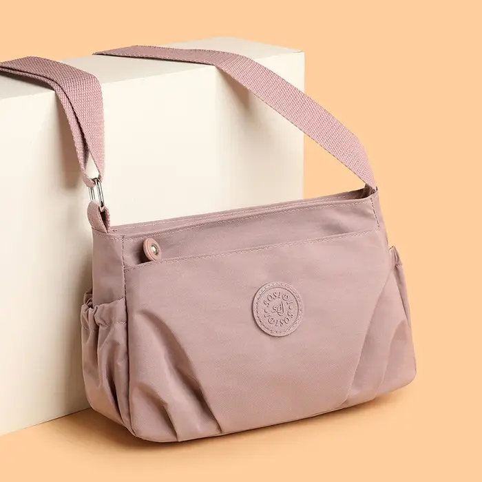 Nouveau sac à bandoulière Simple de couleur unie pour femmes