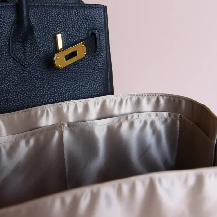 Sac intérieur pour Birkins, haute densité, étanche, satin léger, convient pour H Bir Kin 25, 30, 35