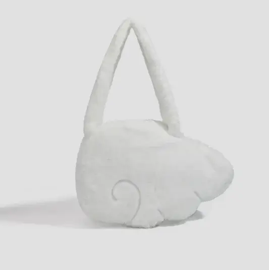 Sac à bandoulière créatif en forme d'aile d'ange