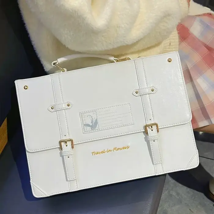 03/School-Sac Itabag de grande capacité pour fille