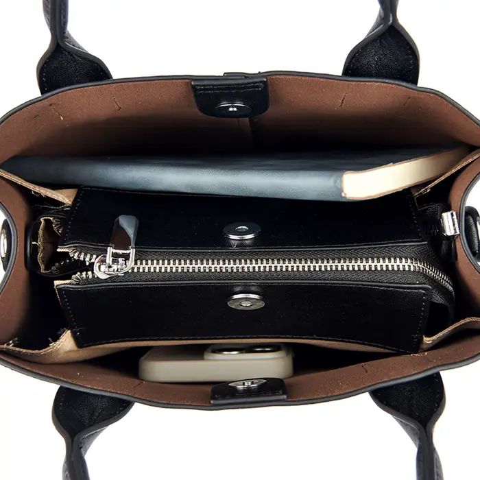 Sac à bandoulière en cuir véritable pour femmes