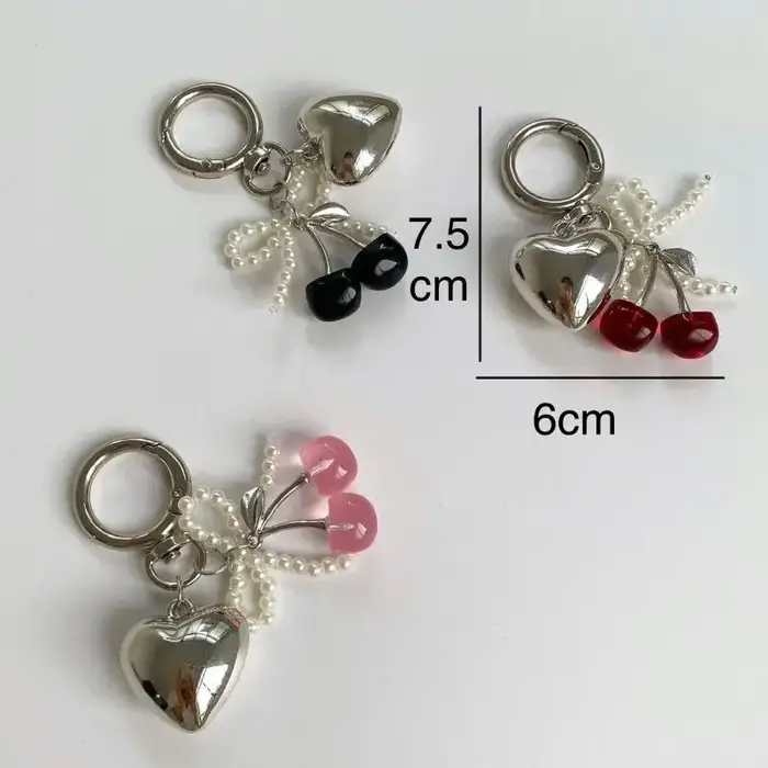 Breloque de sac en perles