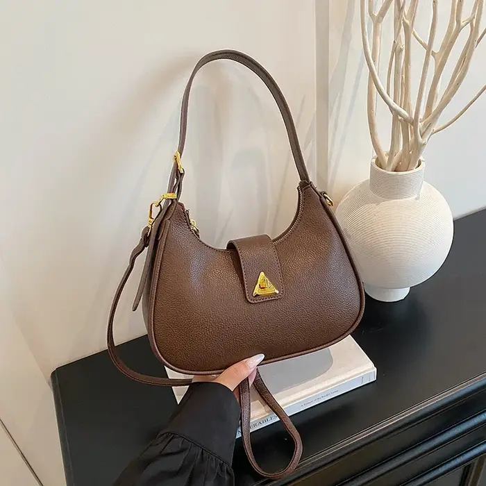 Sac à main de luxe pour femme : Sac fourre-tout en cuir d'une marque