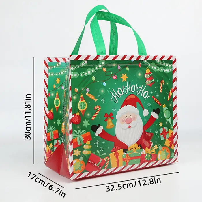 Sacs cadeaux de Noël durables en non-tissé