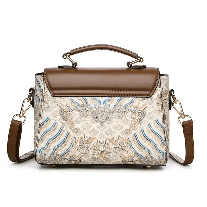 Sac à main en cuir souple de haute qualité pour femmes