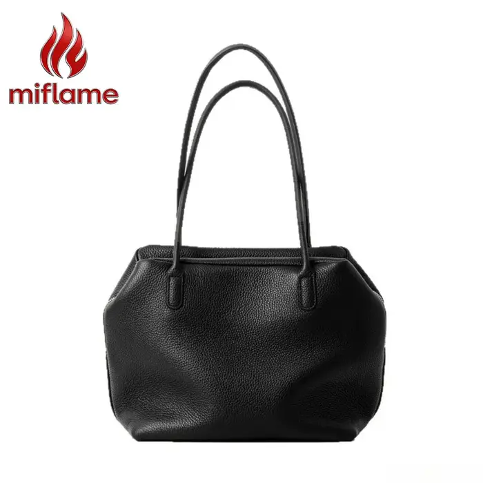 Sac à main pour femme, élégant, vintage, de luxe, en cuir véritable, grande capacité, sac à main pour le travail, le bureau, logo gratuit