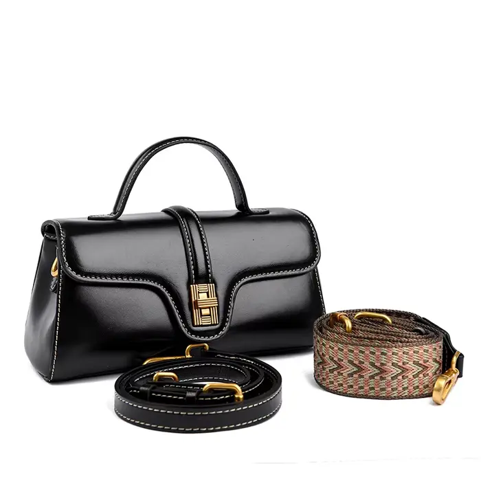 Sacs à main de luxe en cuir véritable pour femmes