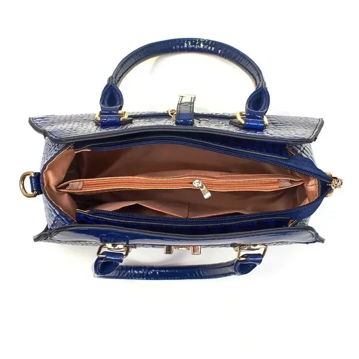 Sac à main classique motif Crocodile pour femmes