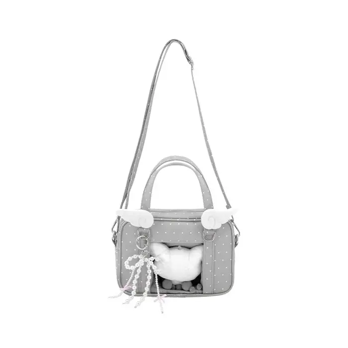 Multi-fonction fourre-tout Ita Sac Crossbady Sac Femme aile épissé Bolso perles arc sacs à main