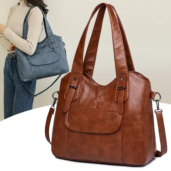 Sacs à main de luxe en cuir souple pour femmes