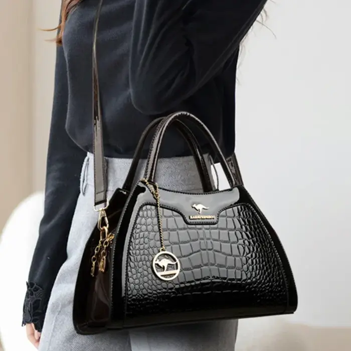 Sacs à main en cuir verni de luxe pour femmes