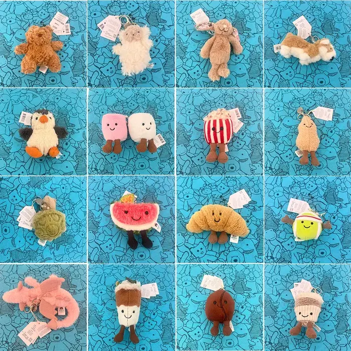 Nouveau porte-clés en peluche Kawaii pour sac à main
