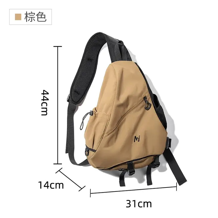 Sac bandoulière MOYYI grand format pour homme