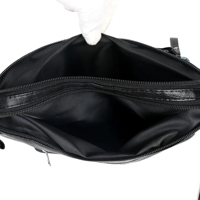 Sac à bandoulière en peau de mouton pour femmes