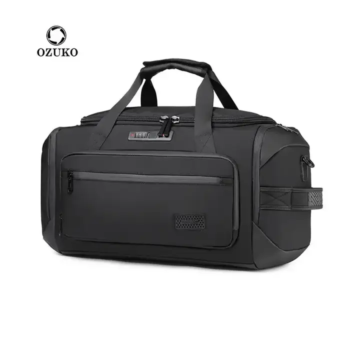 OZUKO sac étanche Bagsmart sacs à main grande capacité bagage à main sacs hommes affaires polochon é