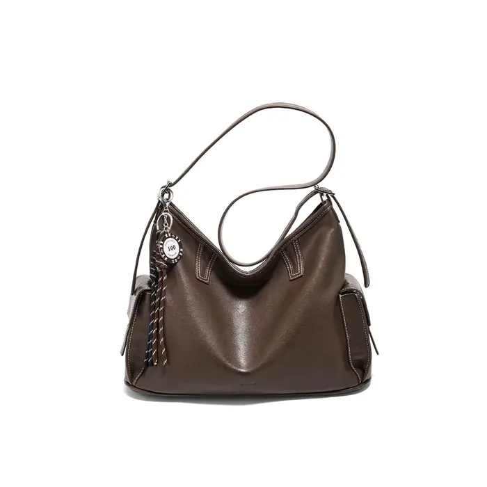 Sac à bandoulière FOXER pour femme en cuir PU souple