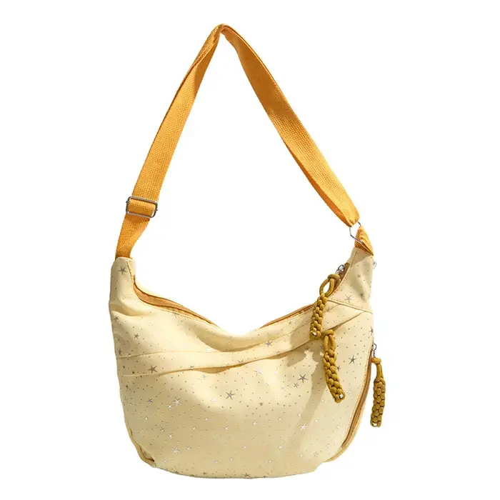 Sac à bandoulière tendance à imprimé étoiles pour femme