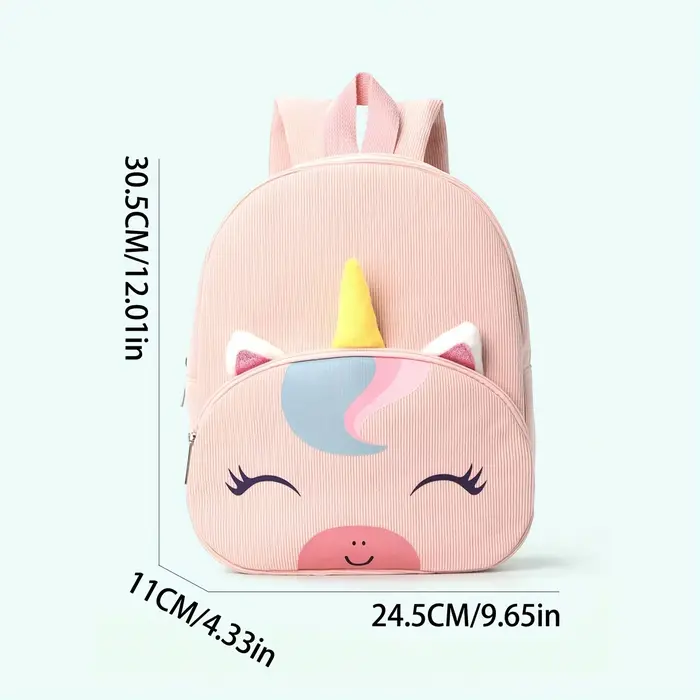 Sac à dos personnalisé licorne pour enfants | Dessin animé mignon