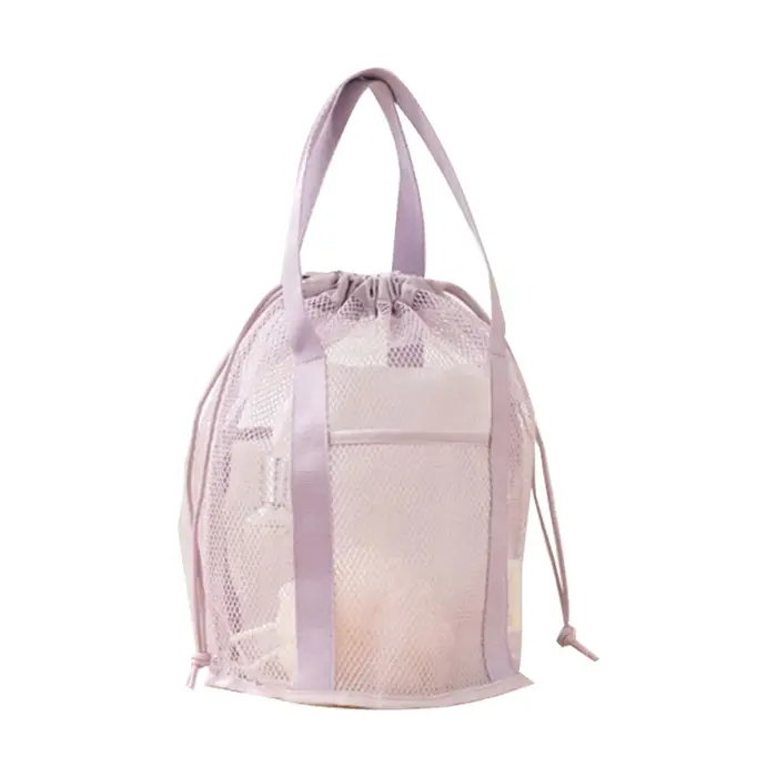 Nouvelle Trousse de Toilette en Nylon à Mailles