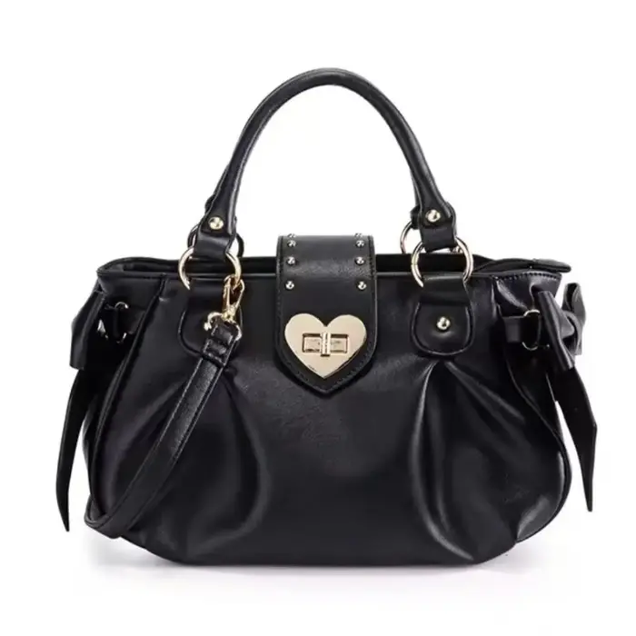 Harajuku Bow rose sac à main sac
