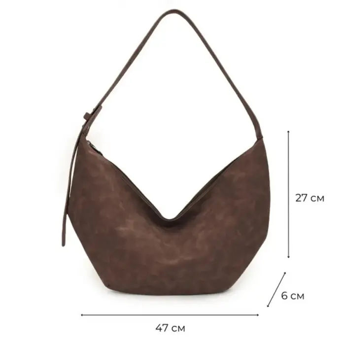 Sac à bandoulière décontracté en PU pour femme, grande capacité, léger, sac sous le bras, couleur un