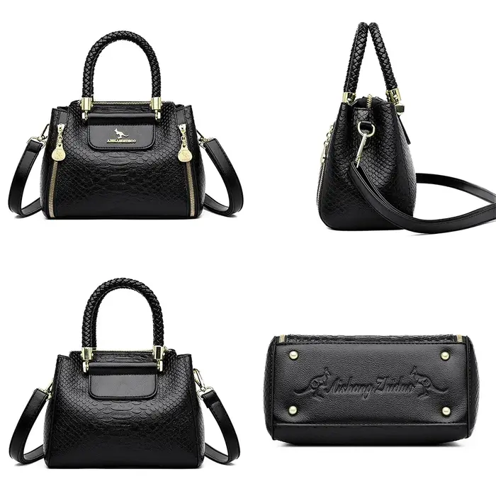 Sacs à bandoulière en cuir souple pour femmes