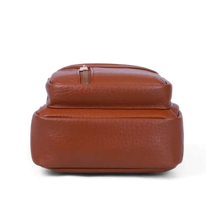 Sac de poitrine bohème en cuir PU