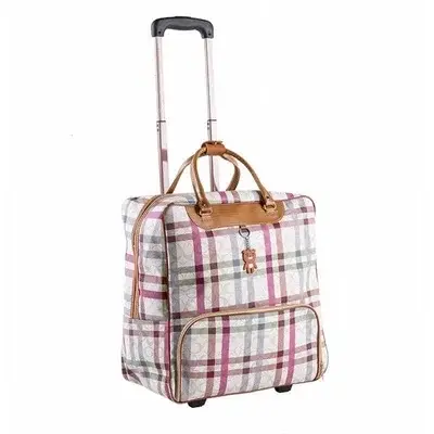 Sac d'embarquement à roulettes pour femmes, sacs à roulettes, grande capacité, bagage à roulettes, s