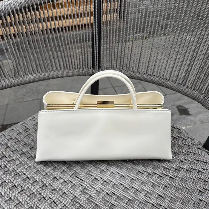 Pochette longue avec bandoulière réglable, Design de luxe, sac à main à Clip pour dames, sac de soir