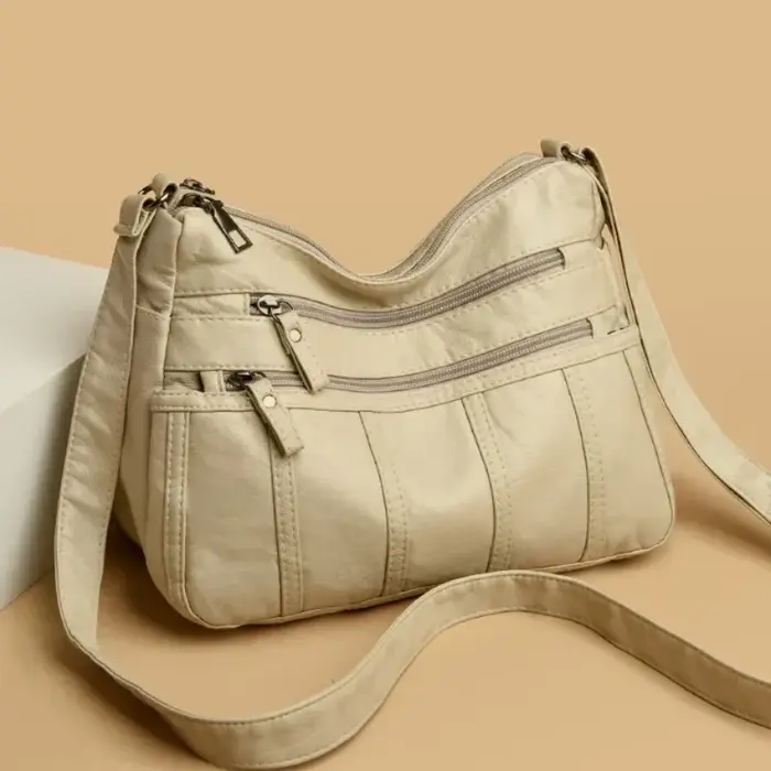 Sacs à bandoulière en cuir souple pour femmes