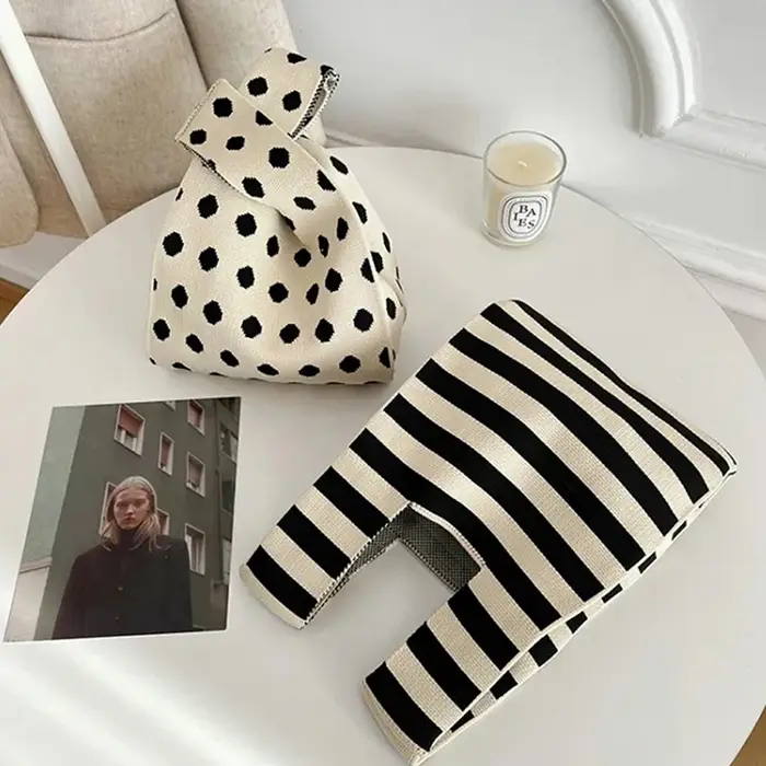 Sacs à main en tricot faits à la main pour femmes