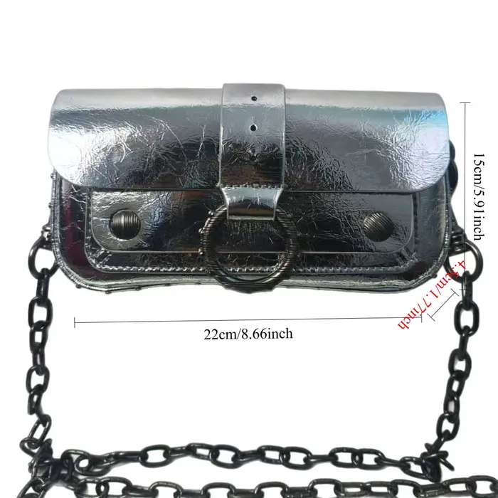 Sac mini haut de gamme 2026 au design classique avec rivets circulaires