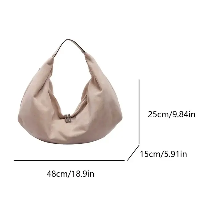 Sac Hobo en Daim pour Femme